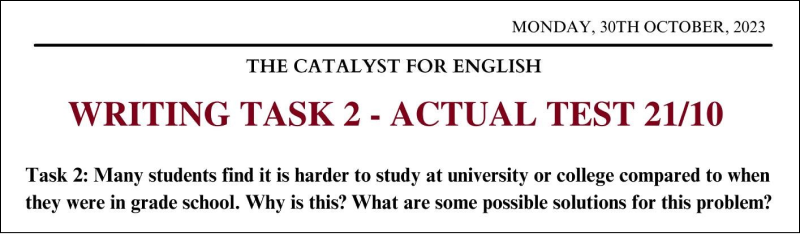 Dạng bài Causes & Solutions trong IELTS Writing Task 2