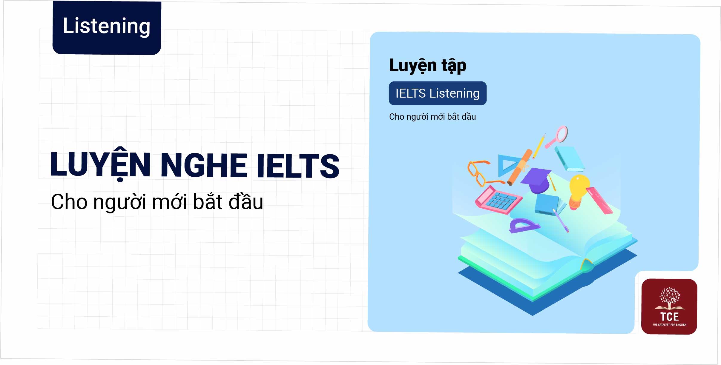 Luyện nghe tiếng anh IELTS cho người mới bắt đầu