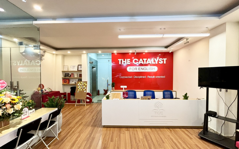 The Catalyst for English là cơ sở luyện thi IELTS hàng đầu tại Hà Nội