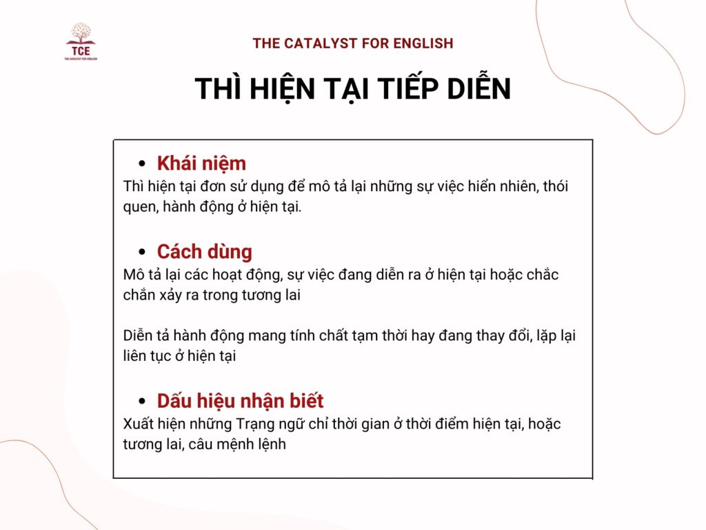 Khái niệm, cách dùng, công thức thì hiện tại đơn