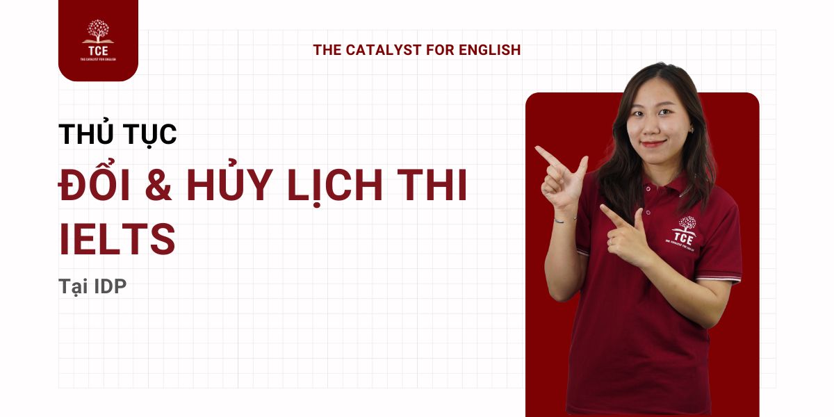 Đổi lịch thi IELTS IDP