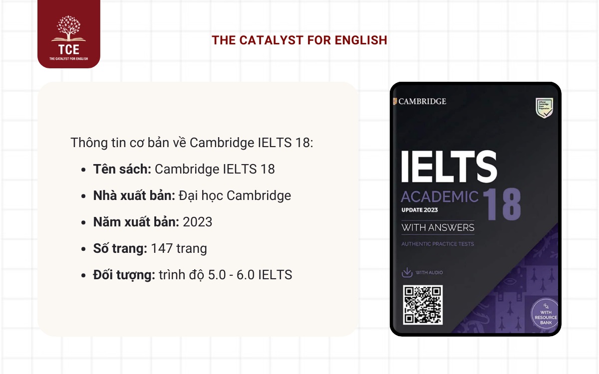 Giới thiệu khái quát về cuốn sách Cambridge IELTS 18