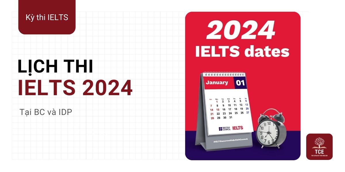 Lịch thi IELTS 2024