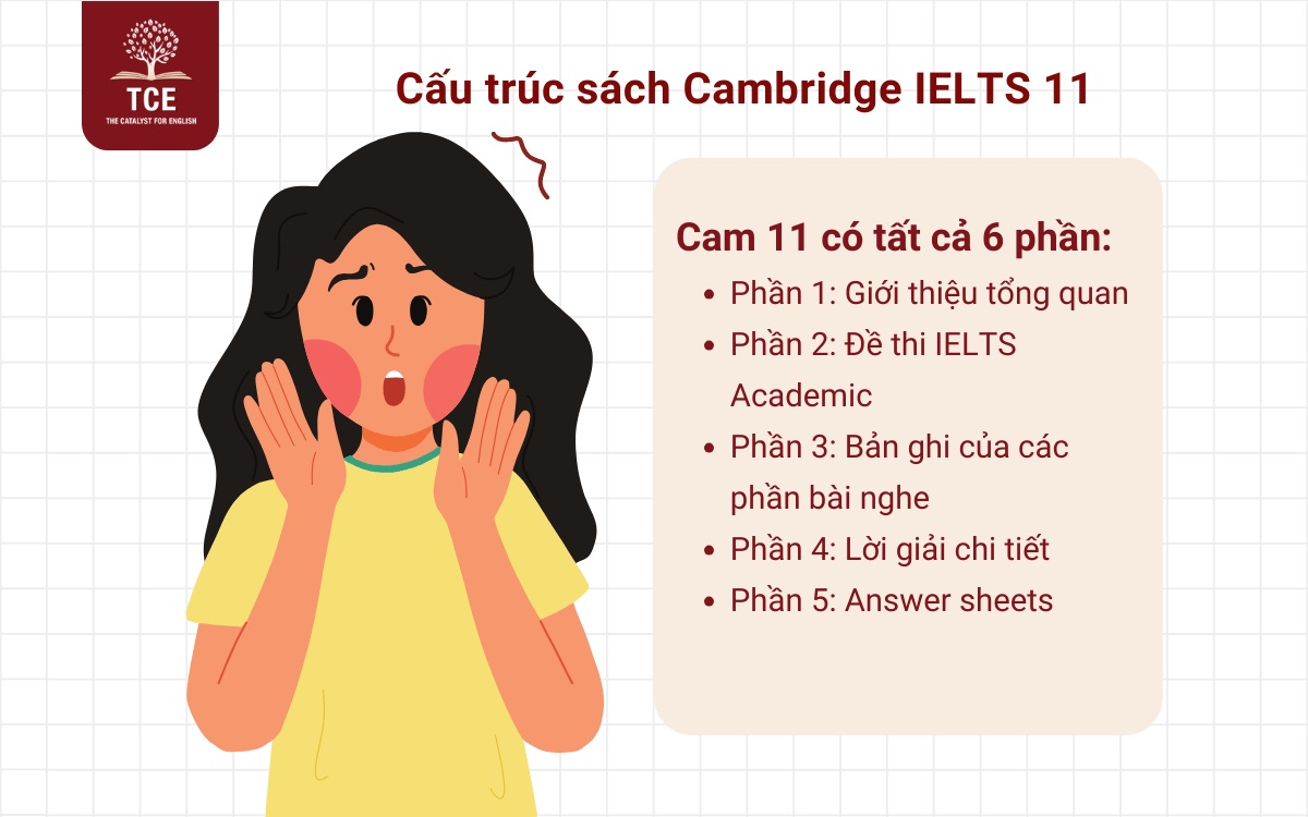 Bố cục sách Cambridge 11 