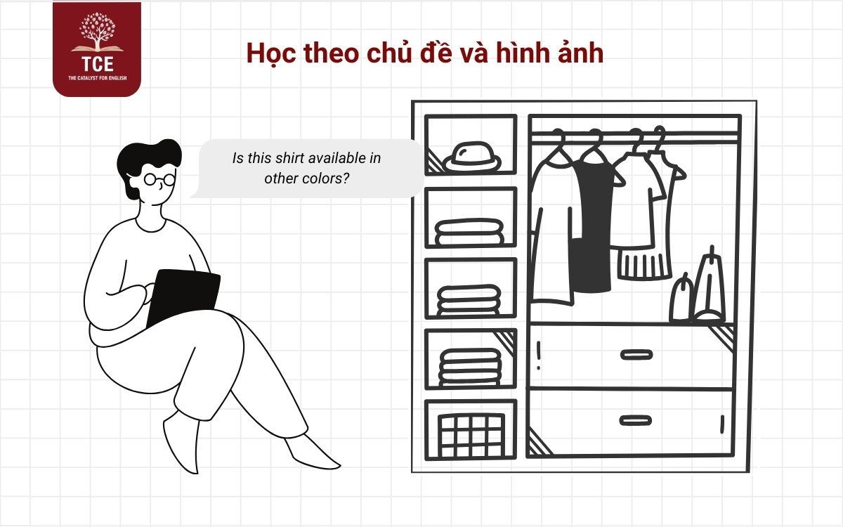 Các mẫu câu giao tiếp về chủ đề quần áo trong tiếng Anh