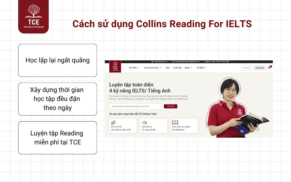 Cách sử dụng Collins Reading For IELTS hiệu quả tại nhà