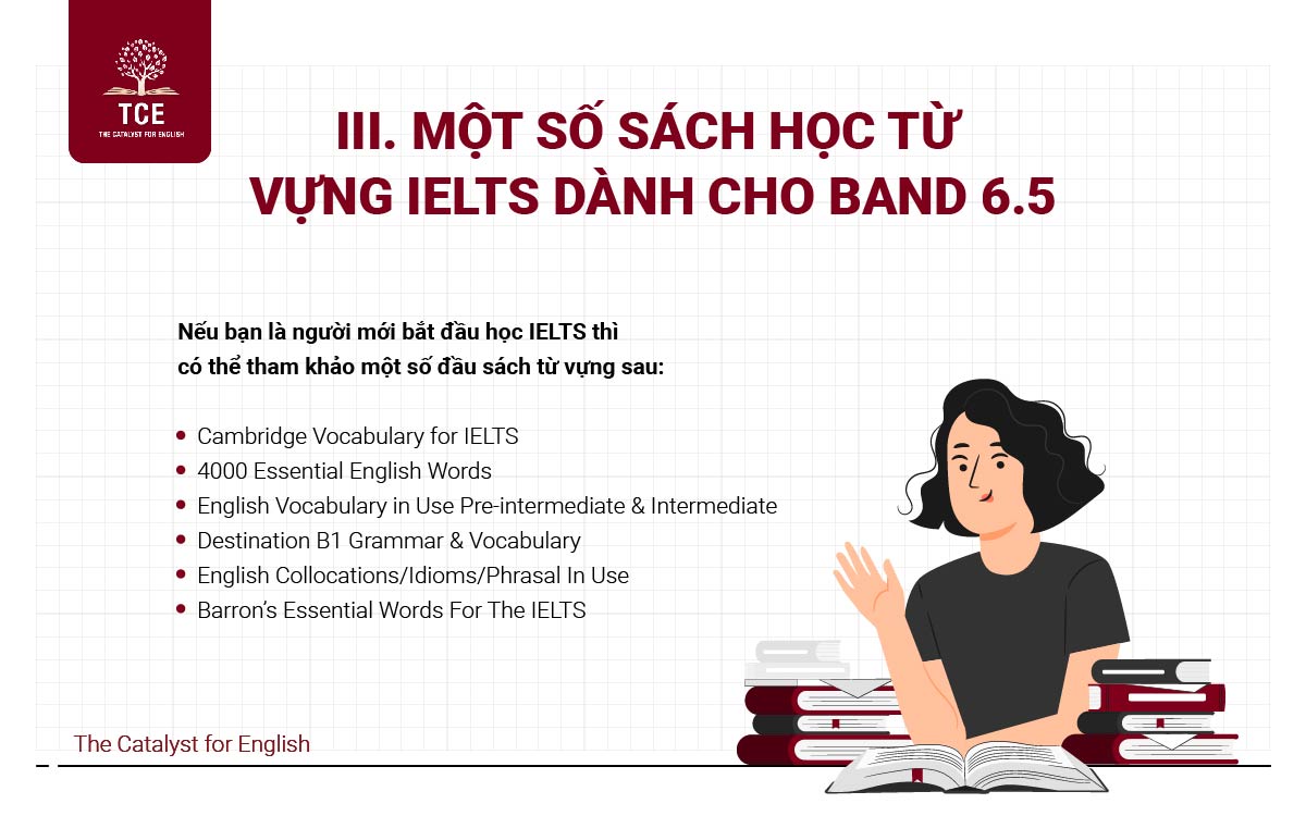 Một số sách học từ vựng IELTS dành cho band 6.5