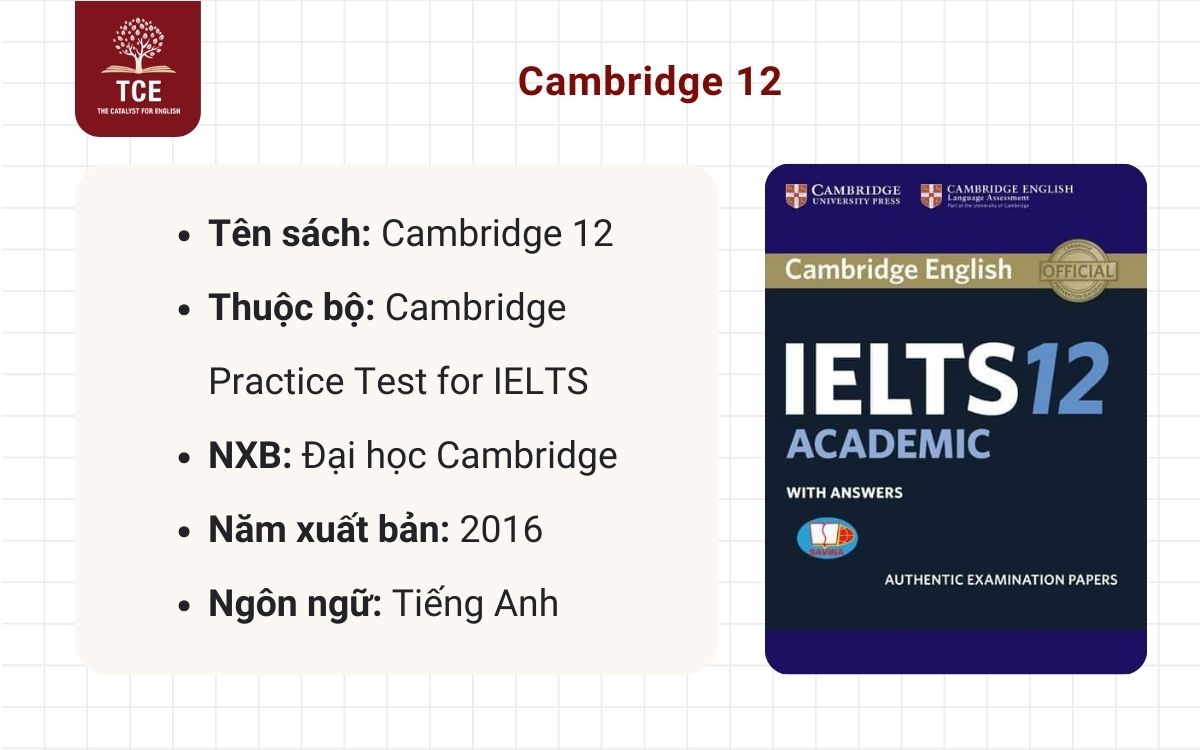 Giới thiệu về cuốn sách Cambridge 12