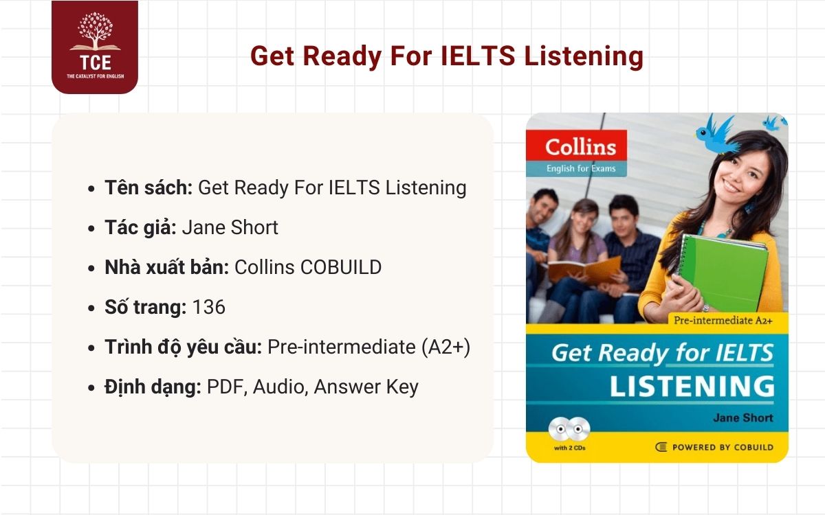 Thông tin về Get Ready For IELTS Listening