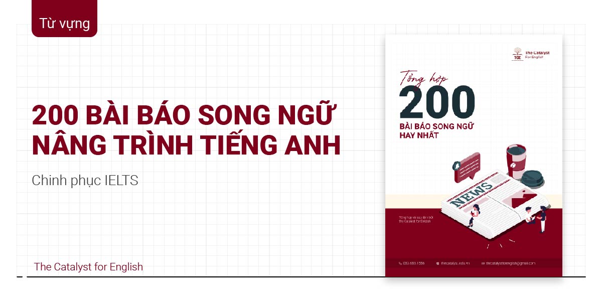 200 bài báo song ngữ Anh Việt