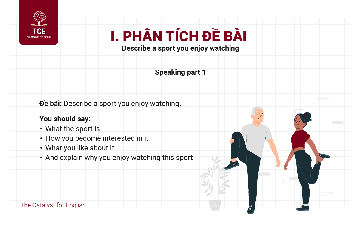 Đề bài Describe a sport you enjoy watching