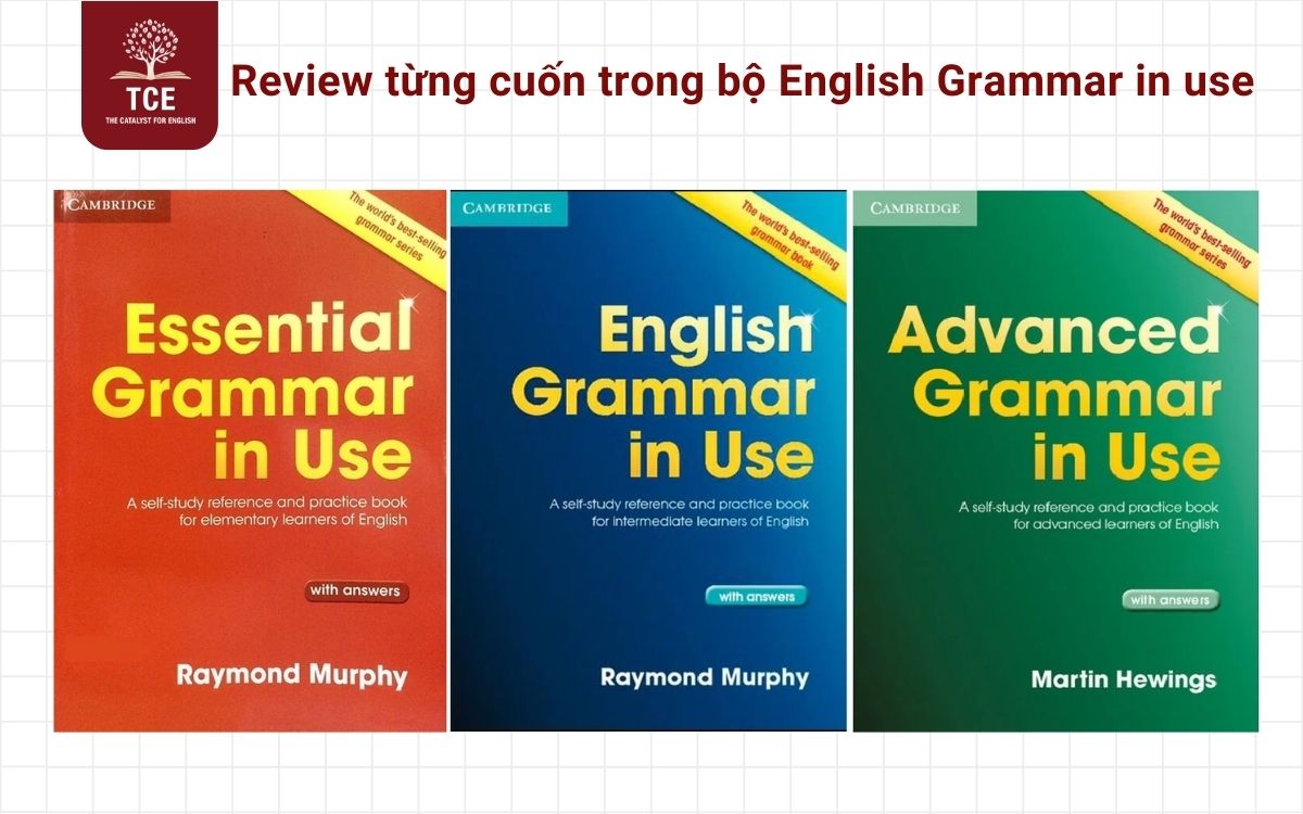 Review từng cuốn trong bộ English Grammar in use