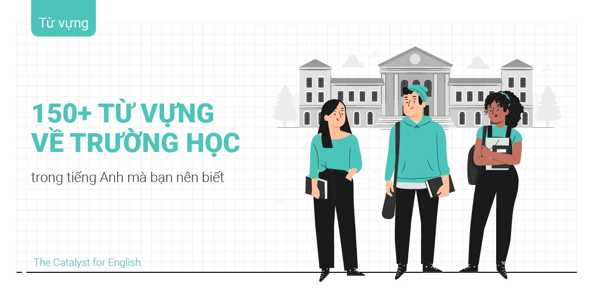 Từ vựng về trường học trong tiếng Anh