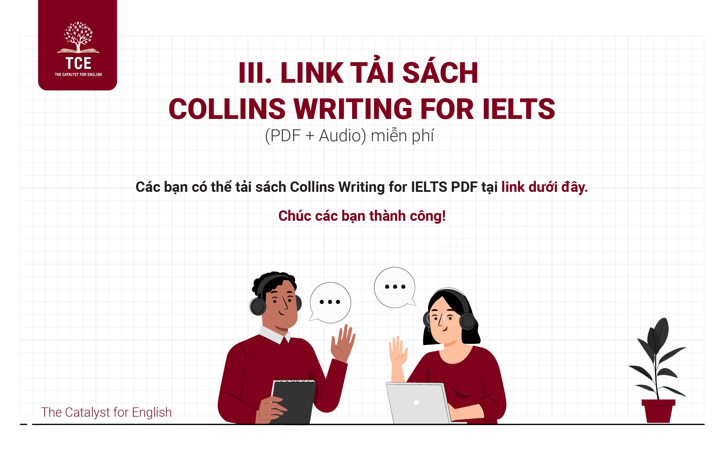 Link tải sách Collins Writing for IELTS PDF miễn phí