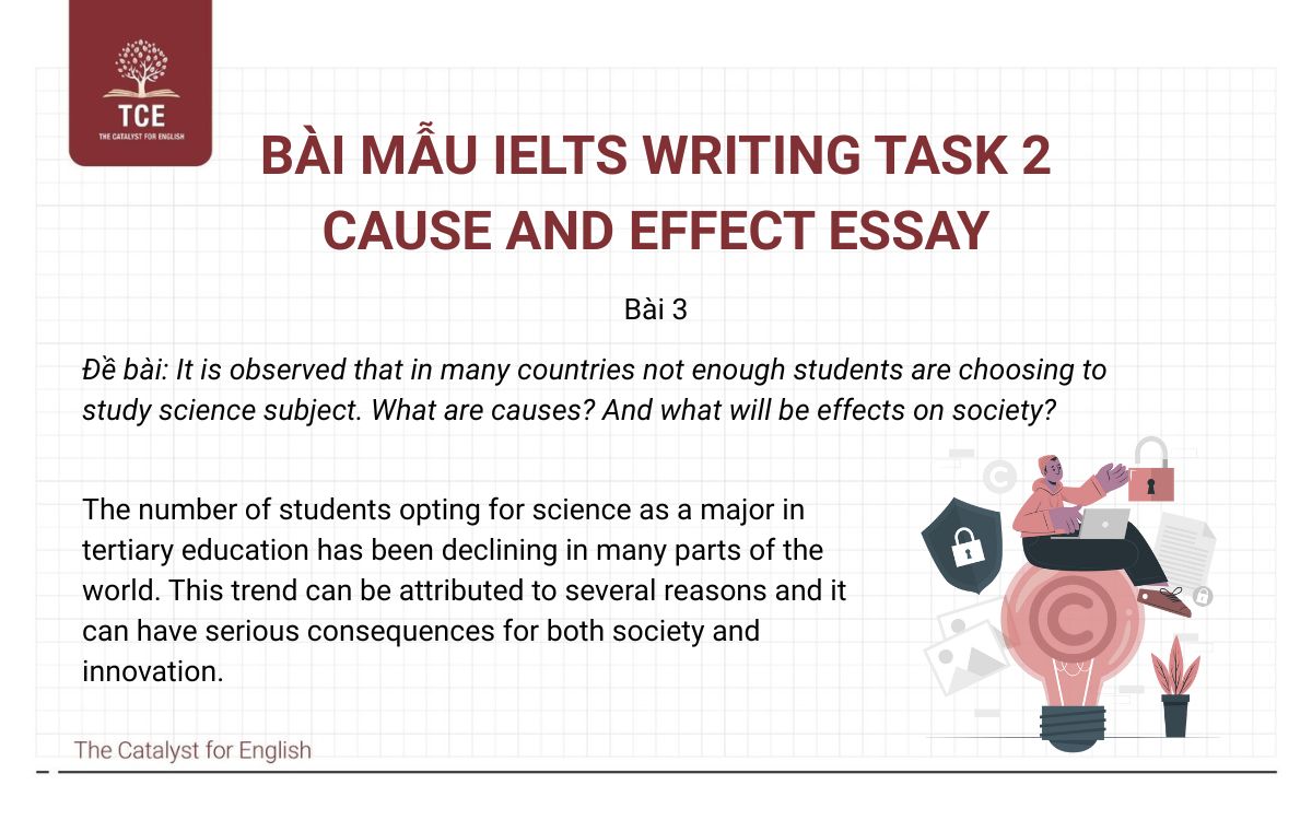 Bài mẫu 3 IELTS Writing task 2 Cause and Effect Essay