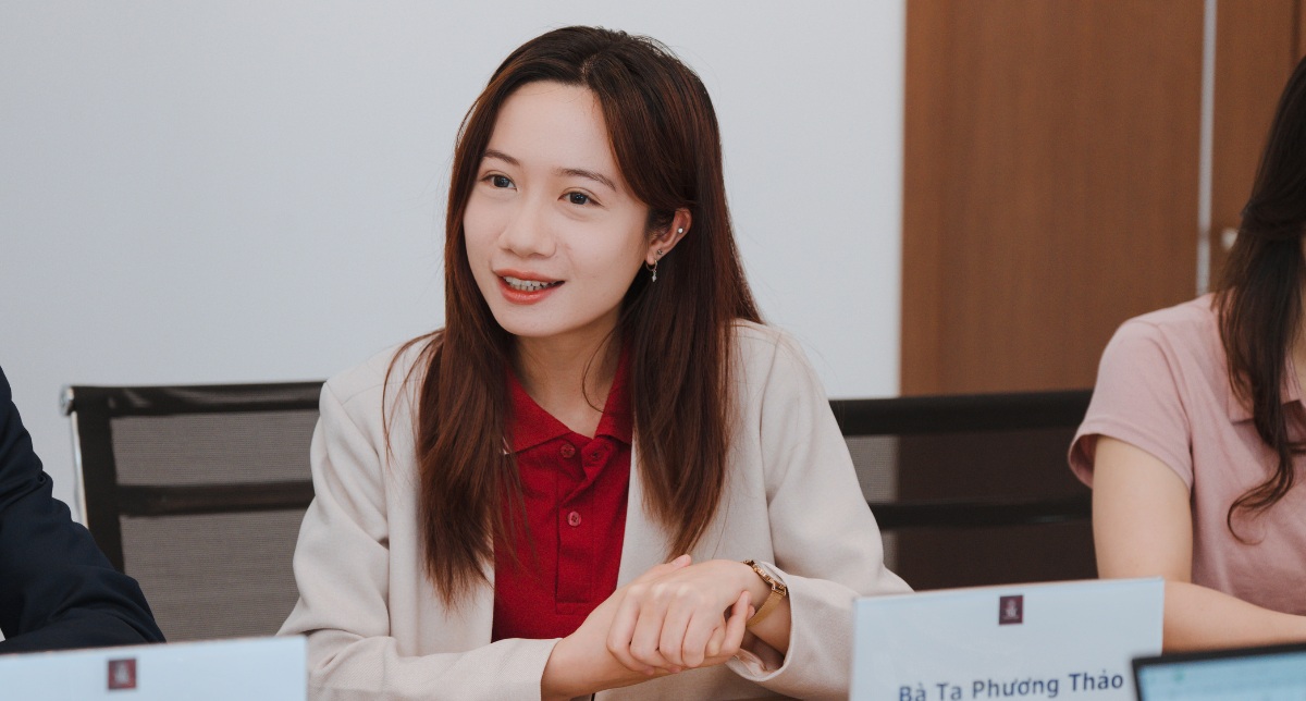 Chị Tạ Phương Thảo - Co-founder bày tỏ