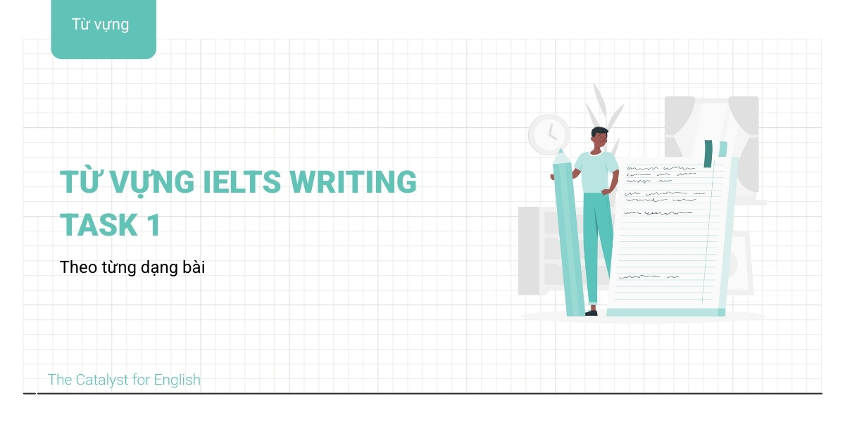 Từ vựng IELTS Writing Task 1