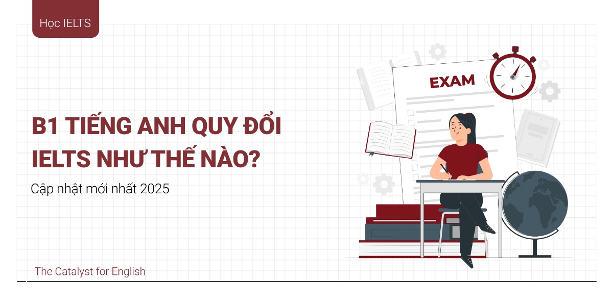 B1 Tiếng Anh quy đổi IELTS