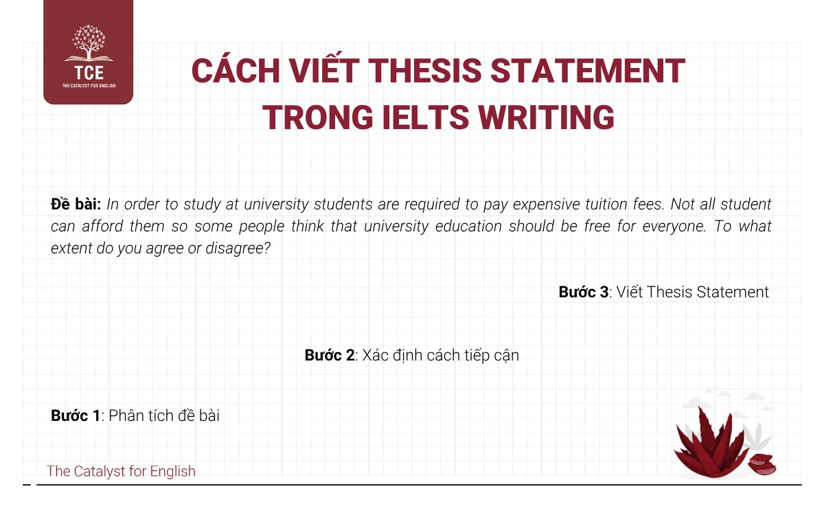 Cách viết Thesis Statement trong IELTS Writing