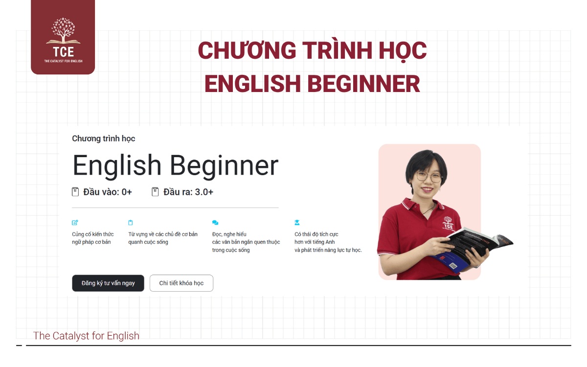 Chương trình học English Beginner