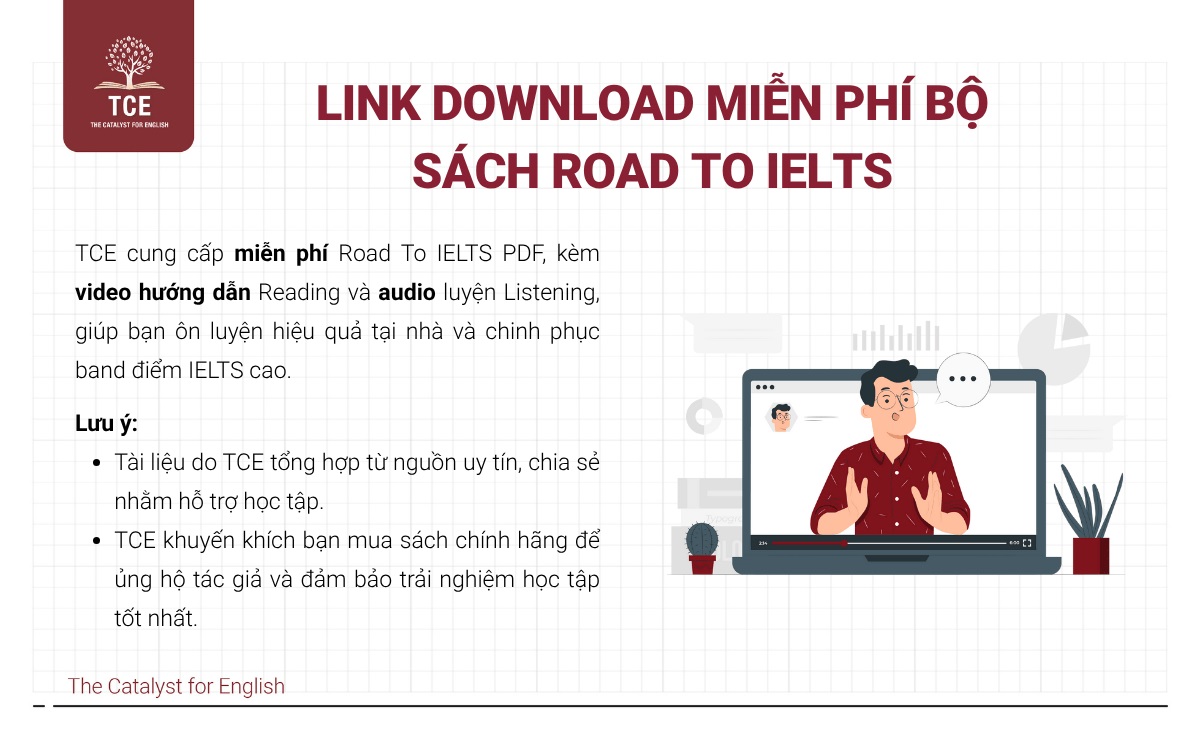 Link download miễn phí bộ sách Road To IELTS