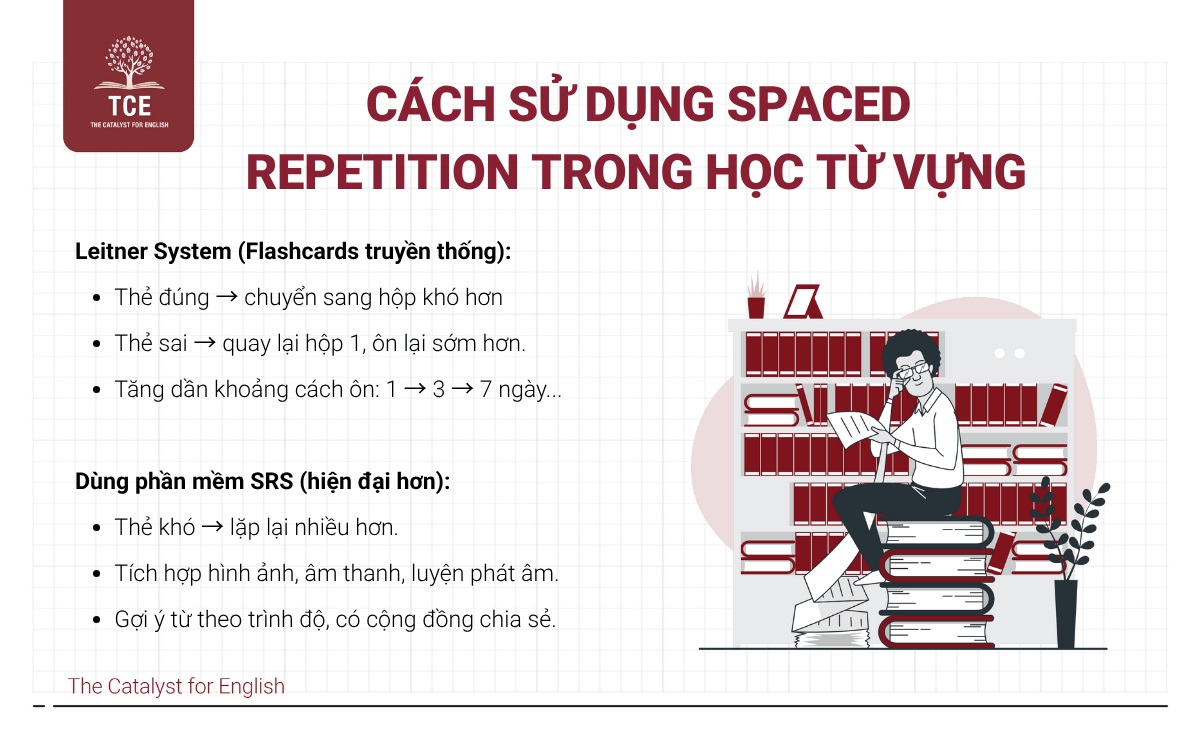 Cách sử dụng Spaced Repetition trong học từ vựng hiệu quả