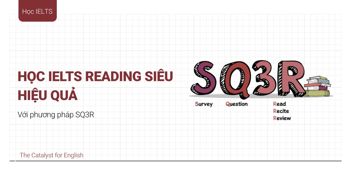 Học IELTS Reading với phương pháp SQ3R