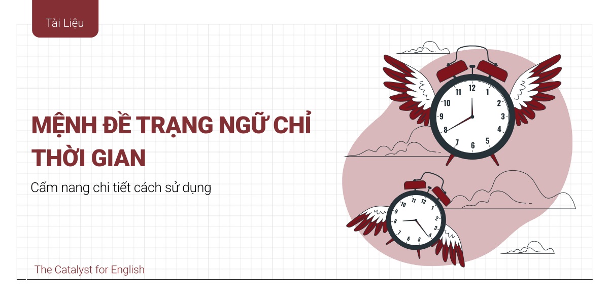 Mệnh đề trạng ngữ chỉ thời gian