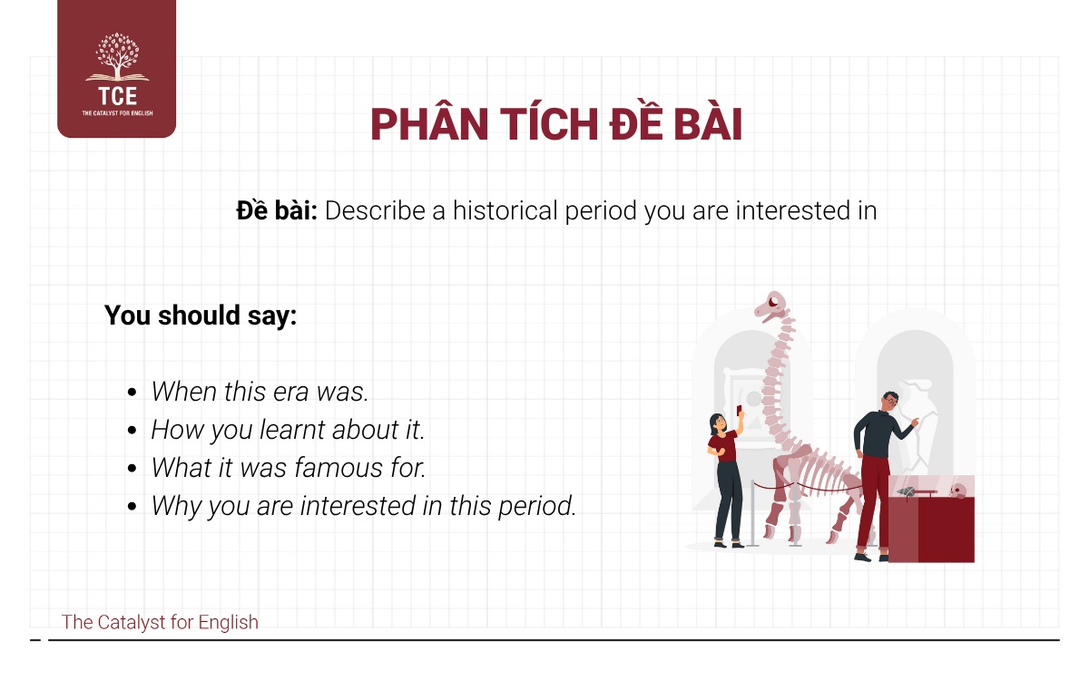 Phân tích đề bài Describe a historical period you are interested in
