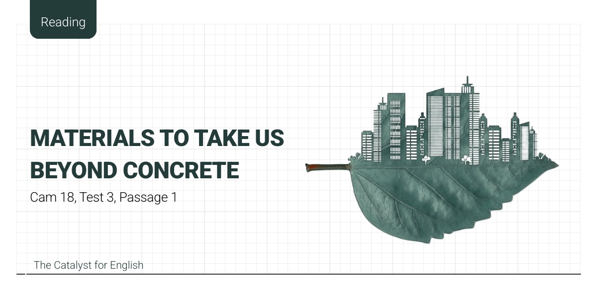 materials to take us beyond concrete
