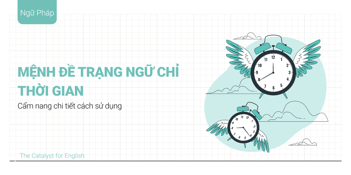 Mệnh đề trạng ngữ chỉ thời gian