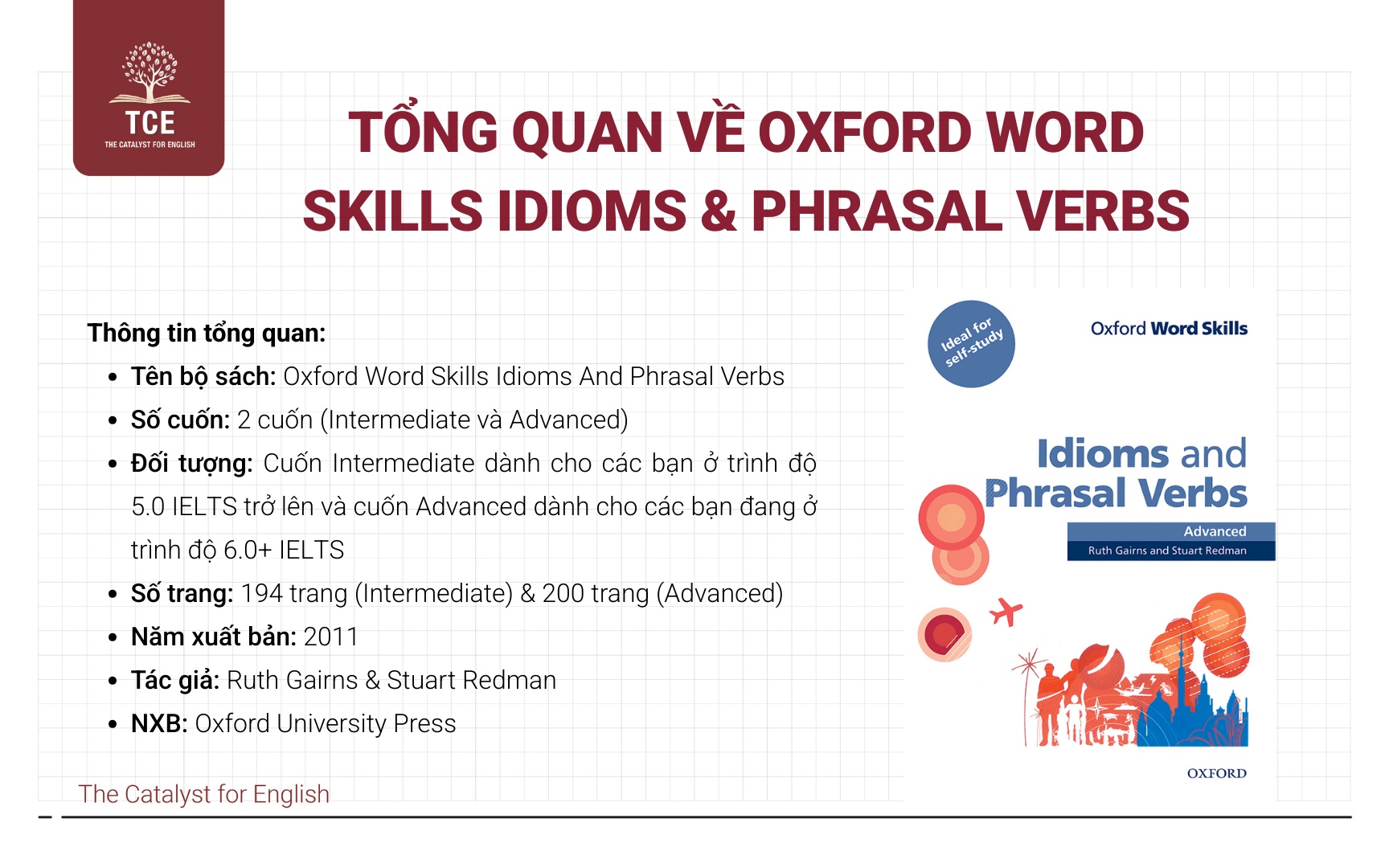 Giới thiệu chung: Oxford Word Skills Idioms And Phrasal Verbs