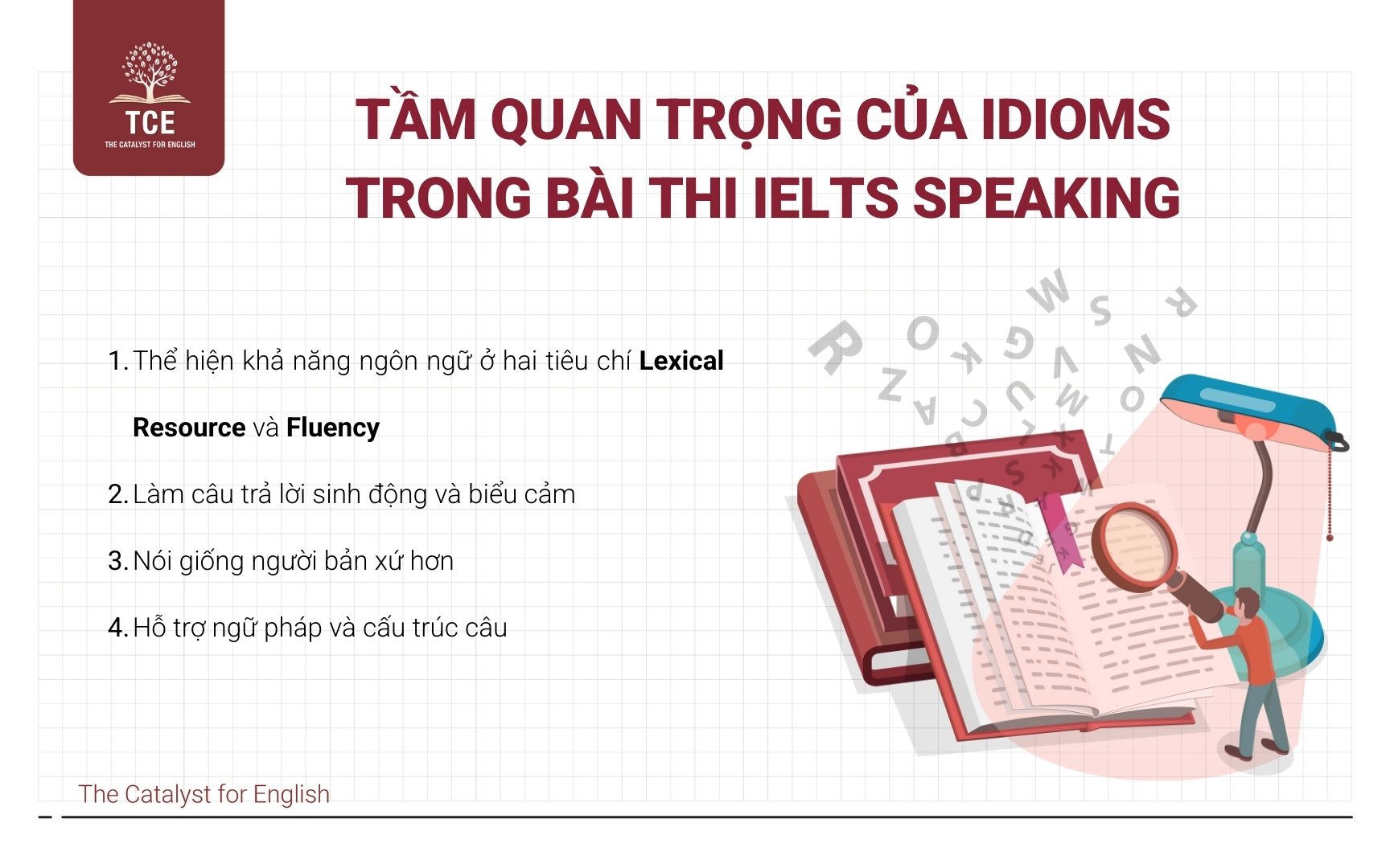 Tầm quan trọng của Idioms trong bài thi IELTS Speaking