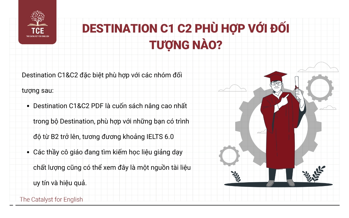 Destination C1 C2 PDF phù hợp với đối tượng nào?