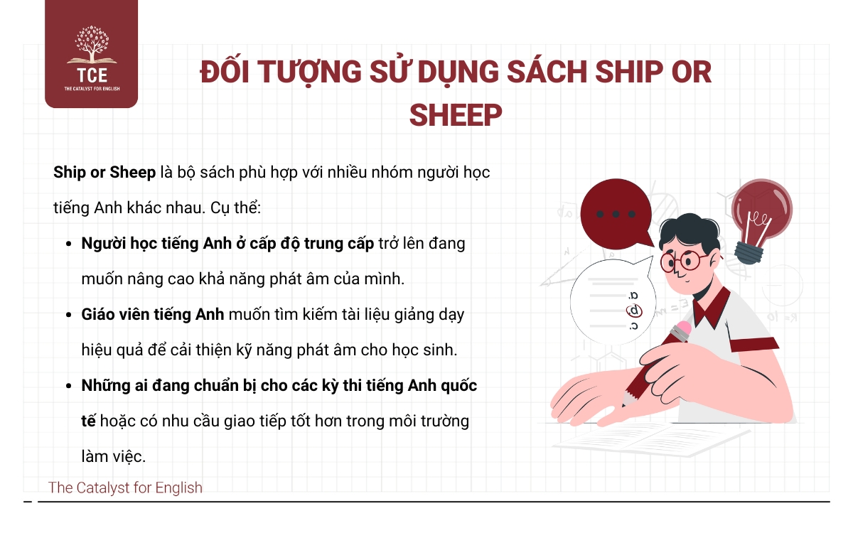 Đối tượng sử dụng sách Ship or sheep