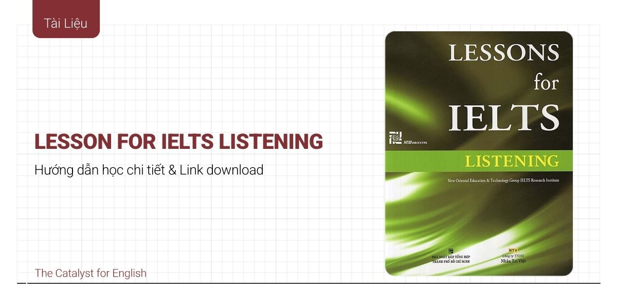 Review Lesson For IELTS Listening & link download free