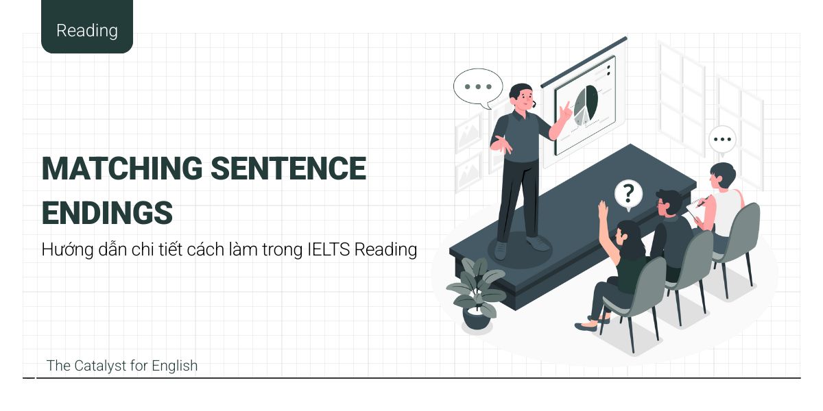 Hướng dẫn cách làm dạng bài Matching Sentence Endings