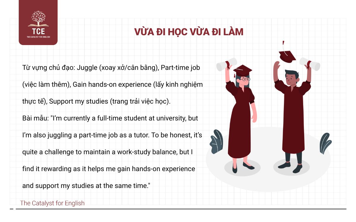 Vừa đi học vừa đi làm