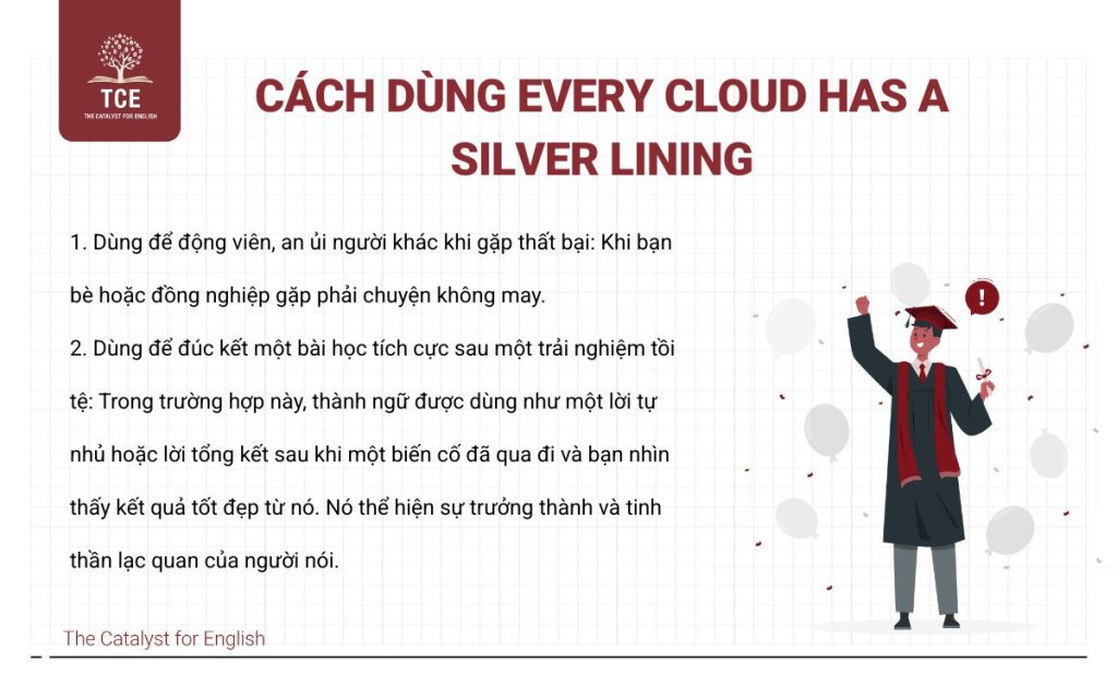 Ý nghĩa và cách dùng every cloud has a silver lining | The Catalyst for ...