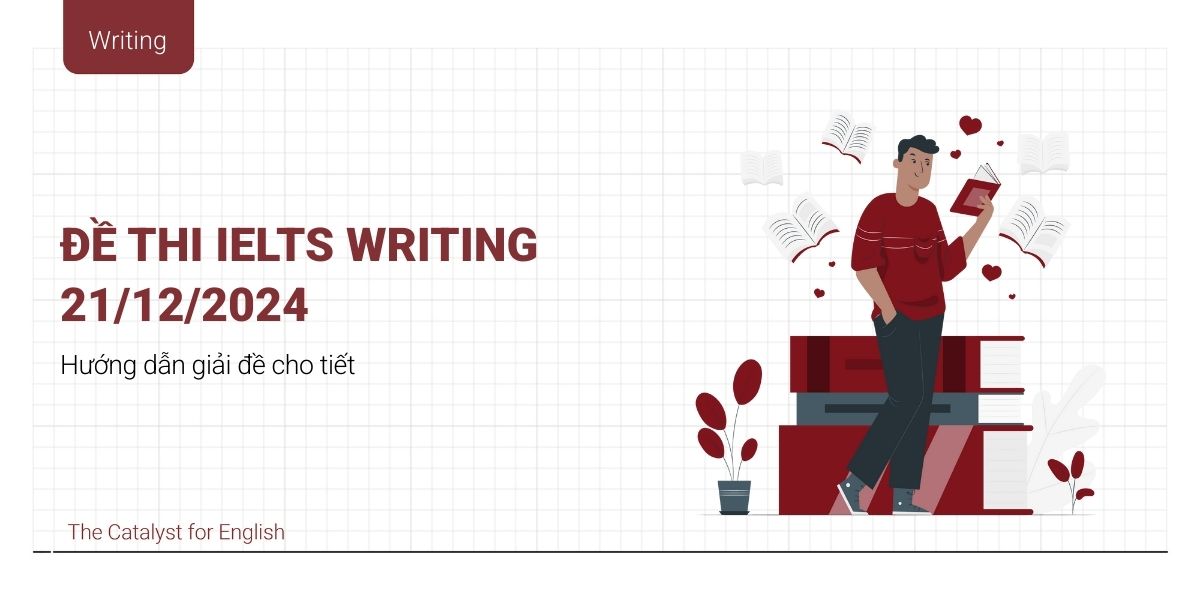 Hướng dẫn làm đề thi IELTS Writing 21/12/2024 chi tiết