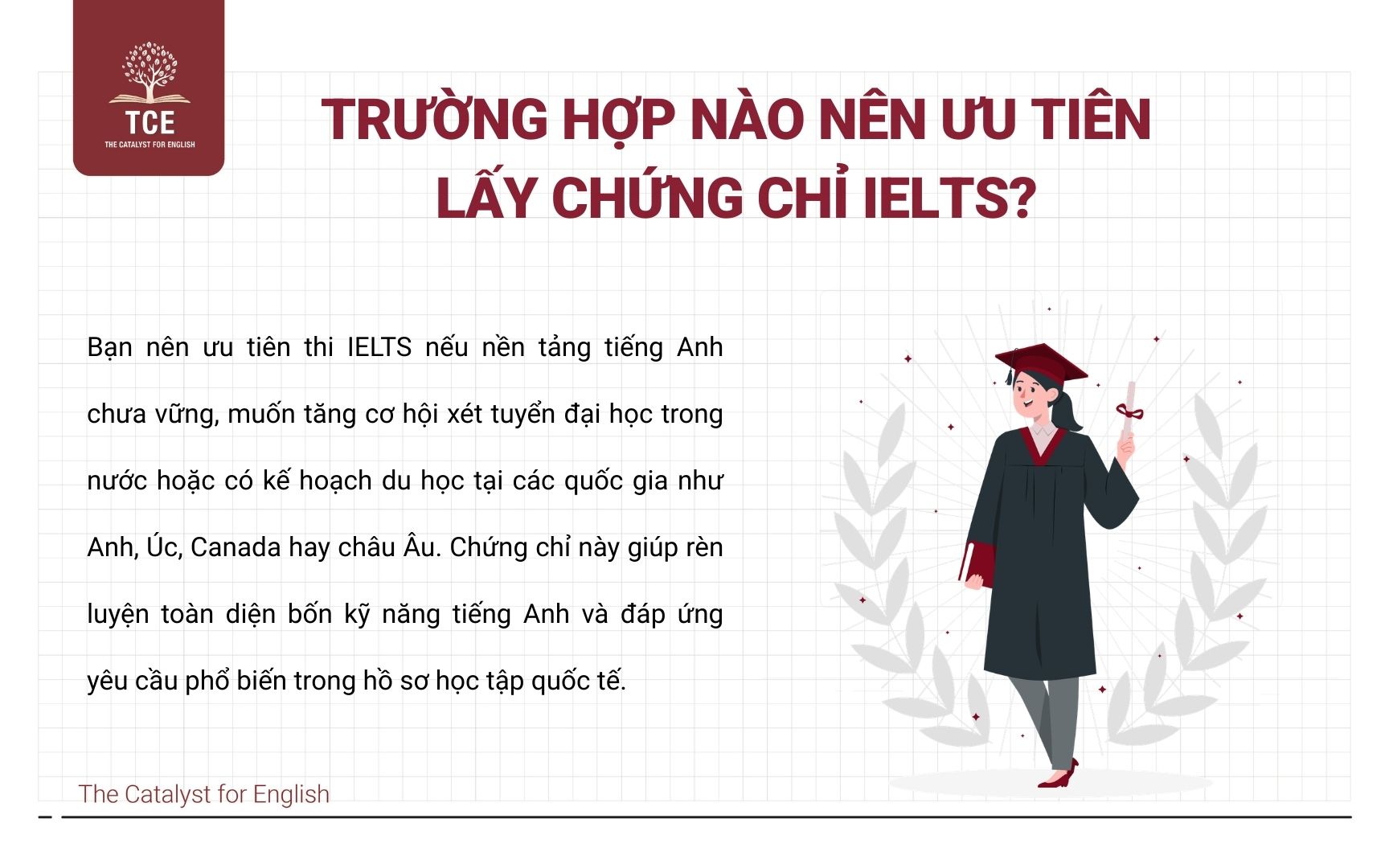 Trường hợp nào nên ưu tiên lấy chứng chỉ IELTS?
