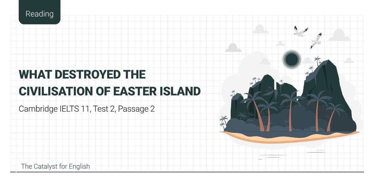 Giải đề What Destroyed the Civilisation of Easter Island - Cam 11